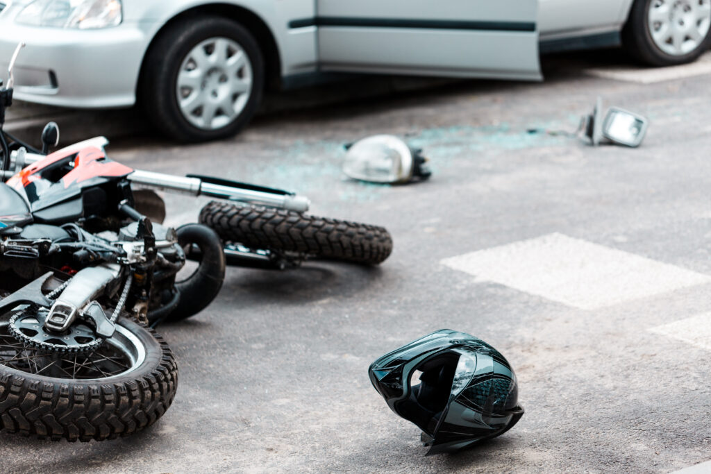 Motorcycle accident victims suffer personal injury